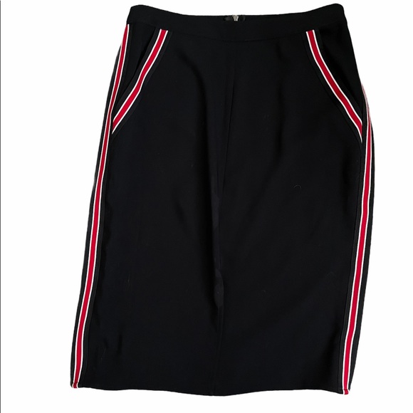 Ro&De pencil skirt with pockets . Center front slit. M - Picture 3 of 3